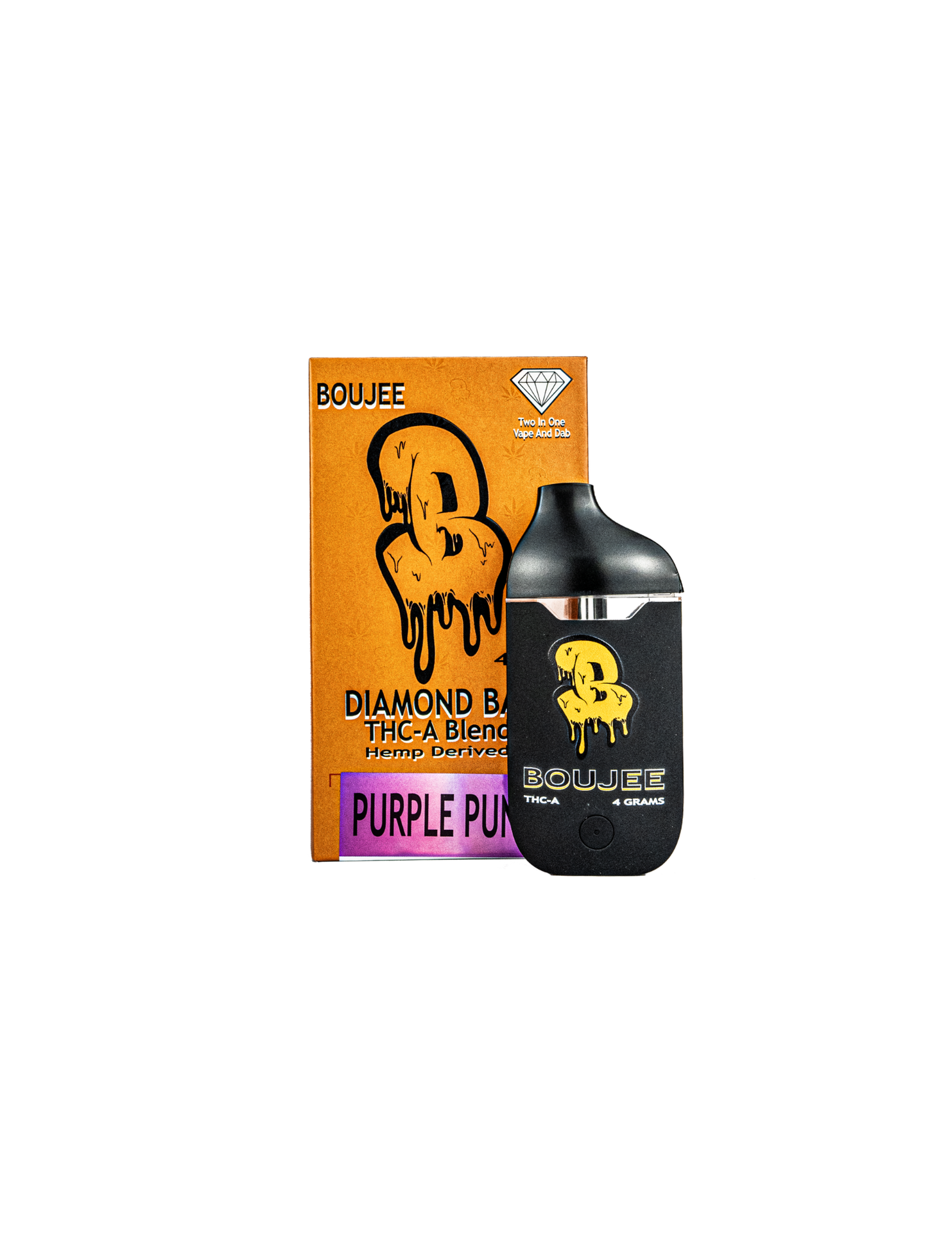 Boujee Diamondbar 4Ml Disposable Vape / Purple Punch